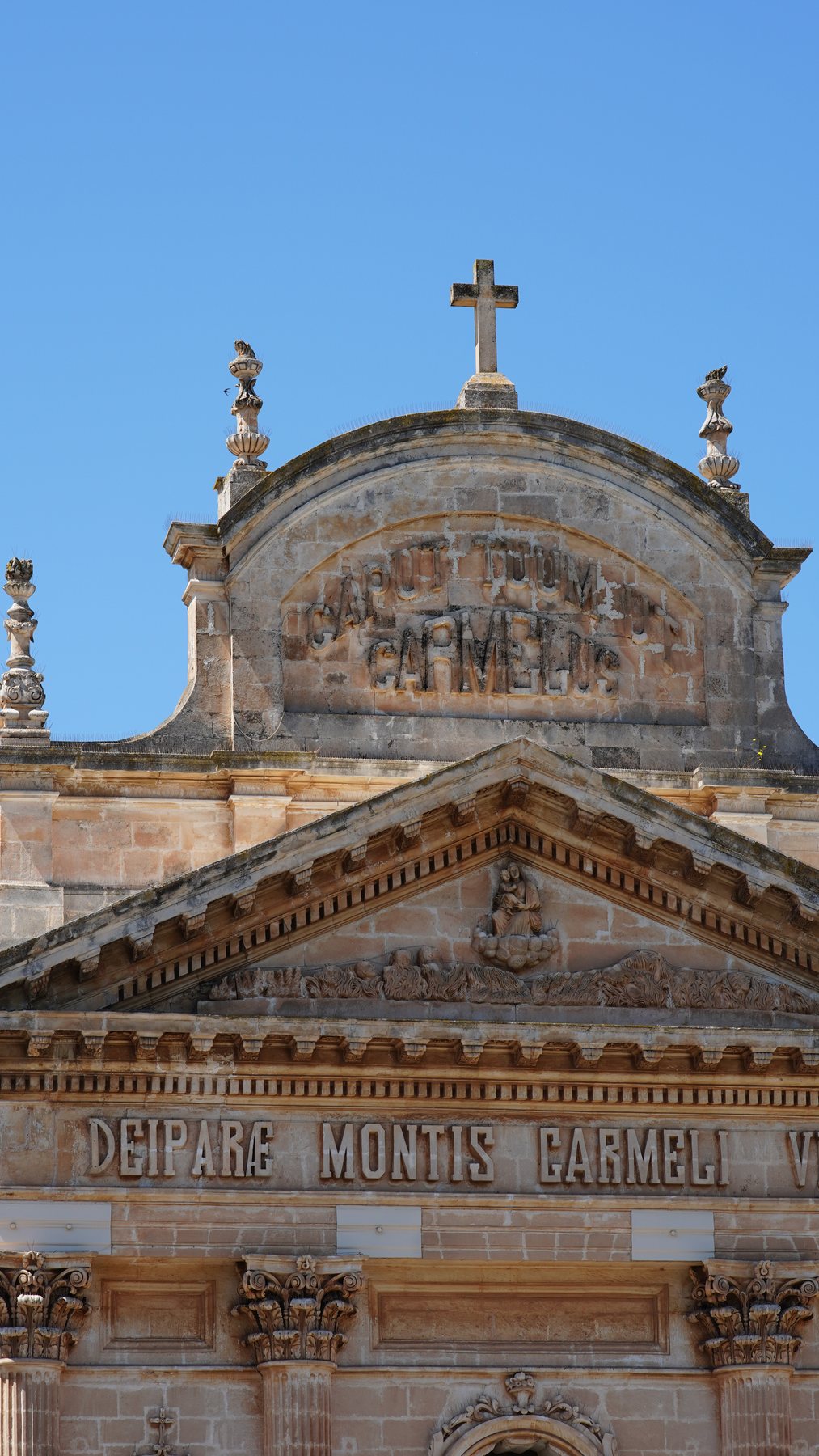 Church inscription detail