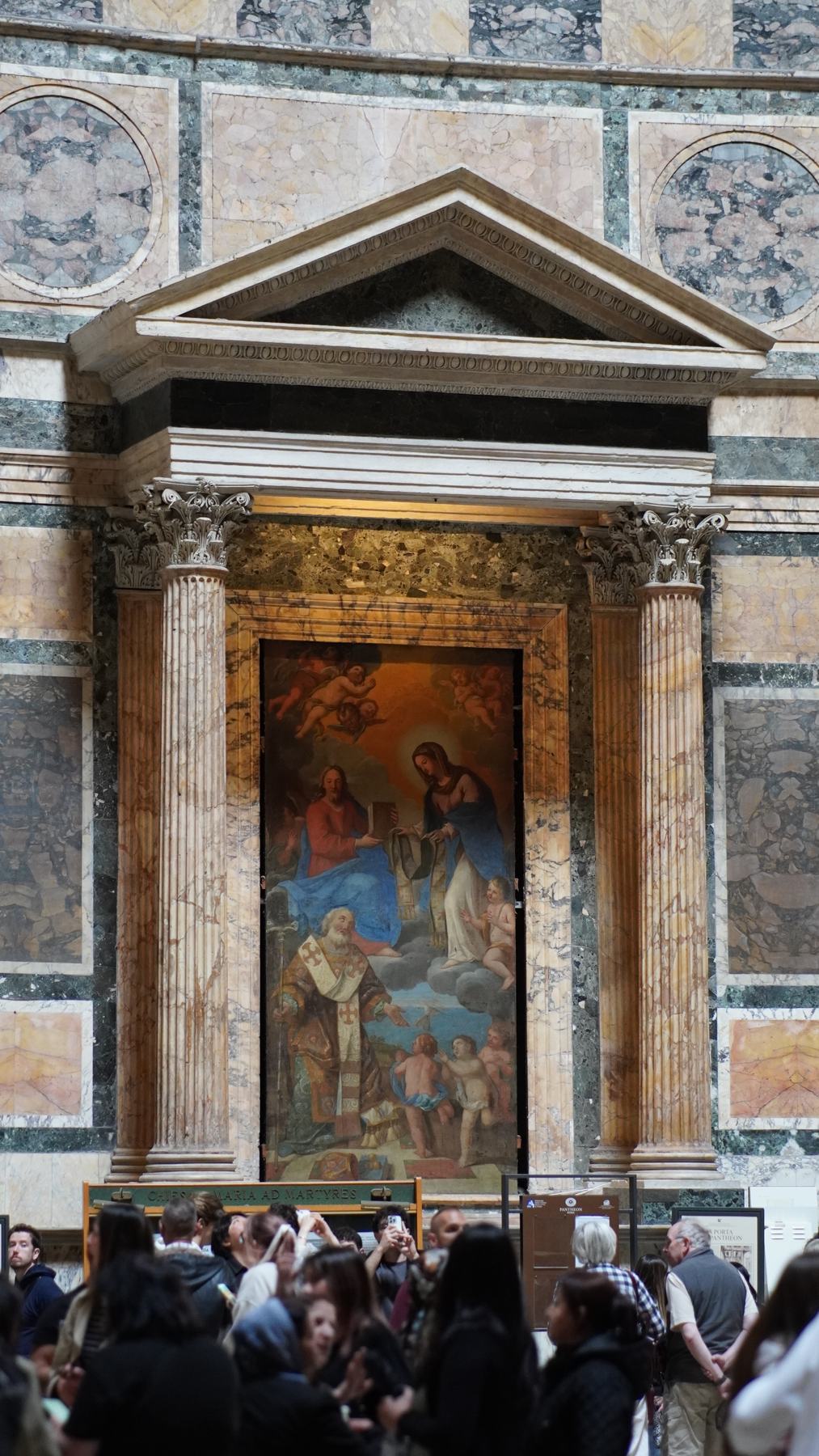 Framed religious artwork